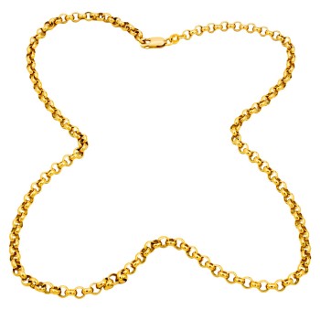 18ct gold 26.7g 20 inch belcher Chain